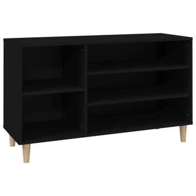ZAPATERA R&R MUEBLES SHERRY NEGRO MODERNA - 2