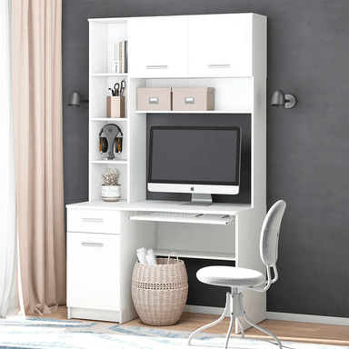 ESCRITORIO MODERNO OZORA BLANCO RYR MUEBLES