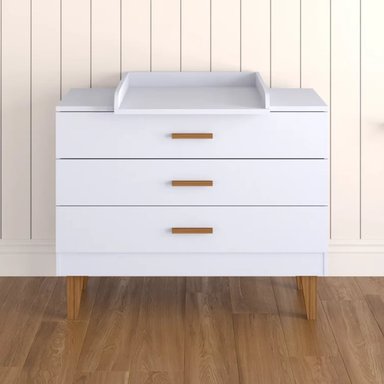 COMODA R&R MUEBLES MIMORI INFANTIL BLANCO
