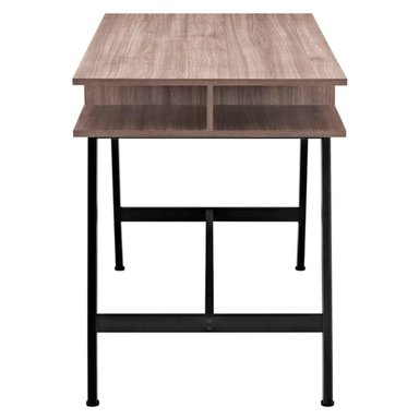 ESCRITORIO MODERNO R&R MUEBLES ARIEL 120 CM X 60 CM MARRÓN 1 CAJÓN - 3