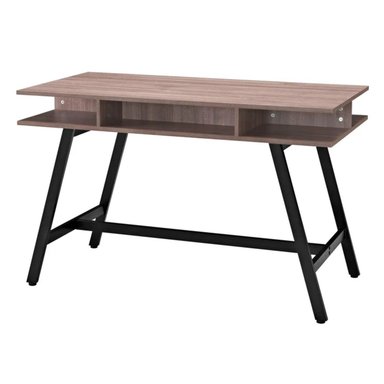 ESCRITORIO MODERNO R&R MUEBLES ARIEL 120 CM X 60 CM MARRÓN 1 CAJÓN - 4