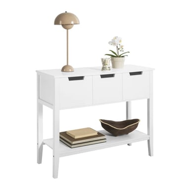RECIBIDOR MODERNO RYR MUEBLES SACCHAN BLANCO - 2