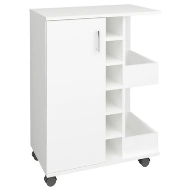MUEBLE DE COCINA R&R MUEBLES KUSE 2 REPISAS MODERNO BLANCO RYR MUEBLES - 2