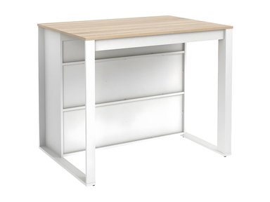 MESA DESAYUNADOR DE COCINA R&R MUEBLES TOKAGE MINIMALISTA BLANCO RYR MUEBLES - 2