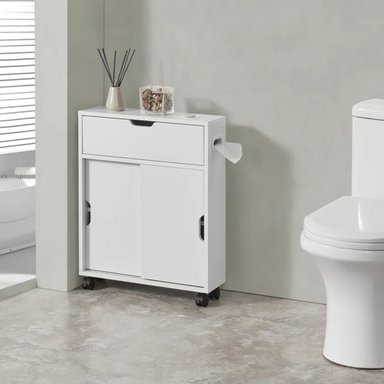 MUEBLE BAÑO R&R TETSURO BLANCO ORGANIZADOR MODERNO