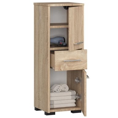 MUEBLE BAÑO R&R ABBY MAON CLARO MODERNO DUNA - 2