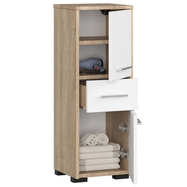 MUEBLE DE BAÑO MODERNO ABBY DUNA Y BLANCO RYR MUEBLES - 2