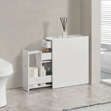 MUEBLE BAÑO R&R KEIGI BLANCO ORGANIZADOR MODERNO