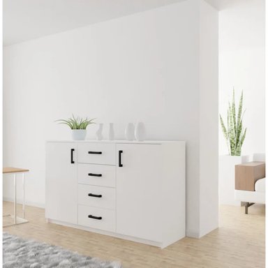 APARADOR R&R MUEBLES BLOSSOM BLANCO MODERNO