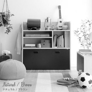 ESCRITORIO R&R MUEBLES ATRI MARRÓN CLARO ESTANTE INFANTIL - 2