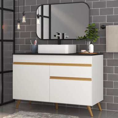 MUEBLE BAÑO R&R TANIZAKI BLANCO