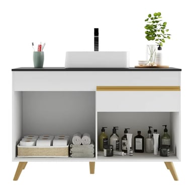 MUEBLE BAÑO R&R TANIZAKI BLANCO - 2