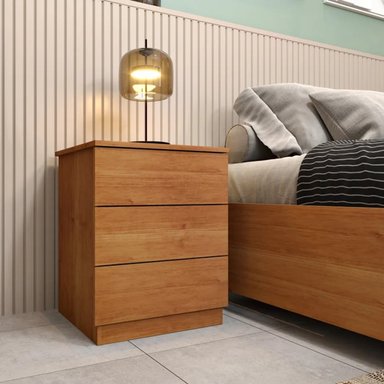 VELADOR R&R MUEBLES MODERNO MIKA MARRÓN