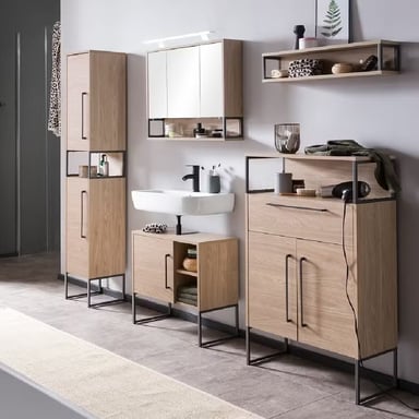 MUEBLE BAÑO R&R LANKA MAON CLARO AUXILIAR INDUSTRIAL - 3