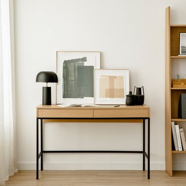 ESCRITORIO MODERNO AMANE MARRÓN RYR MUEBLES