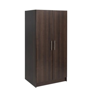 ROPERO R&R MUEBLES CRETIA MODERNO 2 PUERTAS MARRON