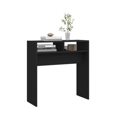 MESA CONSOLA RECIBIDOR MODERNO MANUEL NEGRO RYR MUEBLES - 2