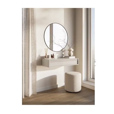 RECIBIDOR FLOTANTE GLADY TAUPE 1 CAJÓN RYR MUEBLES