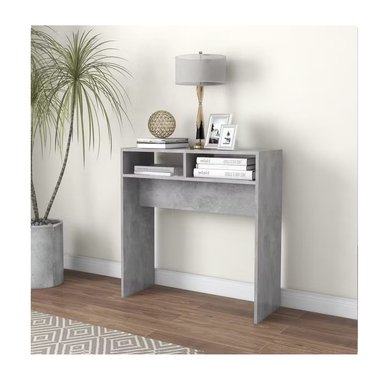 MESA CONSOLA RECIBIDOR RYR MUEBLES MANUEL MODERNO GRIS