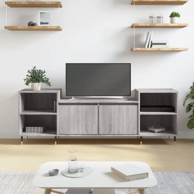 MUEBLE PARA TV R&R MUEBLES TEIERI 55' GRIS