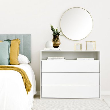 APARADOR R&R MUEBLES RANSAIWA BLANCO MODERNO