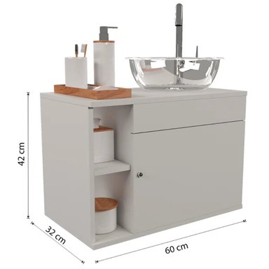 MUEBLE BAÑO R&R SUMI BLANCO - 2