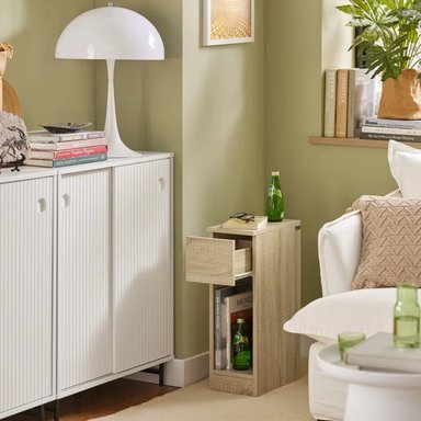 MESA LATERAL LETTIE  MARRÓN RYR MUEBLES - 2