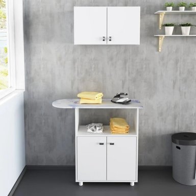 MUEBLE PLANCHADOR R&R MUEBLES HONDO BLANCO