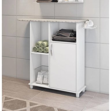 MUEBLE PLANCHADOR R&R MUEBLES MEWI BLANCO