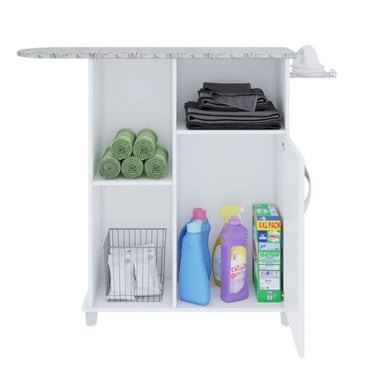 MUEBLE PLANCHADOR R&R MUEBLES MEWI BLANCO - 2