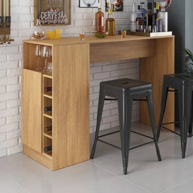 MUEBLE DE BAR GAKUTO MARRÓN RYR MUEBLES