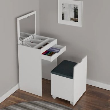 TOCADOR MODERNO ATO BLANCO RYR MUEBLES - 2