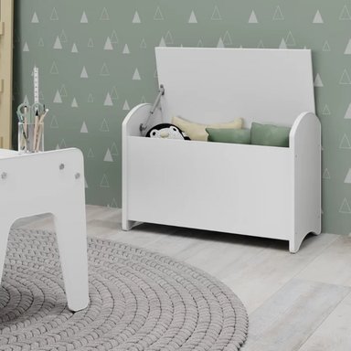 BAÚL INFANTIL CLOVER BLANCO RYR MUEBLES