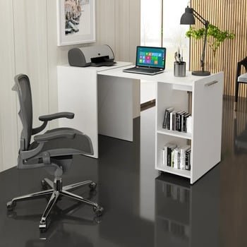 ESCRITORIO PLEGABLE KINOMI BLANCO RYR MUEBLES