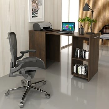 ESCRITORIO PLEGABLE KINOMI MARRÓN RYR MUEBLES