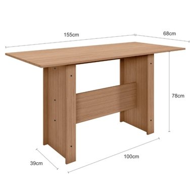COMEDOR PARA 6 PERSONAS SACHI PANELA RYR MUEBLES - 2