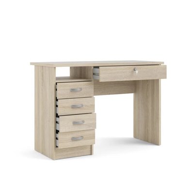 ESCRITORIO MODERNO NAKAYAMA MARRÓN CLARO RYR MUEBLES - 2