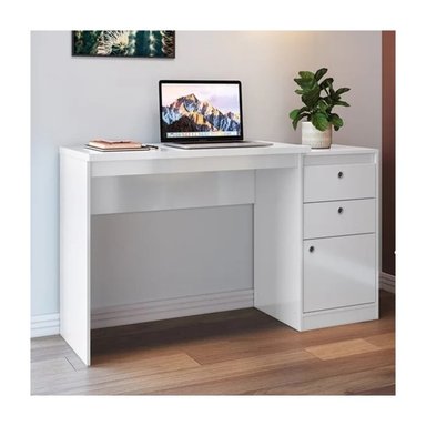 ESCRITORIO MODERNO HANAKI BLANCO RYR MUEBLES