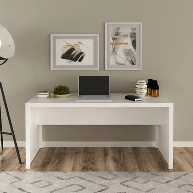 ESCRITORIO MODERNO HINOA BLANCO RYR MUEBLES