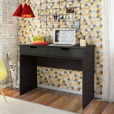 ESCRITORIO MODERNO VIGIL NEGRO RYR MUEBLES