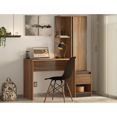 ESCRITORIO MODERNO VENUS 1 PUERTA 1 CAJÓN GALES RYR MUEBLES