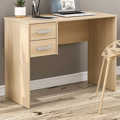 ESCRITORIO MODERNO ISHIGE MARRÓN RYR MUEBLES