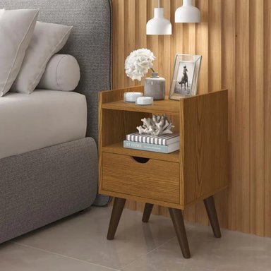 VELADOR MODERNO NADESHIKO MARRÓN RYR MUEBLES - 1