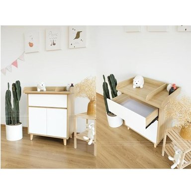 CÓMODA INFANTIL MODERNA FANTASTIC 80CM RYR MUEBLES - 2