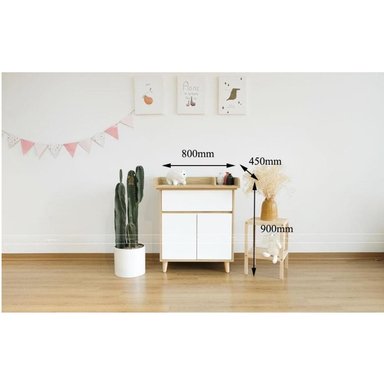 CÓMODA INFANTIL MODERNA FANTASTIC 80CM RYR MUEBLES - 3