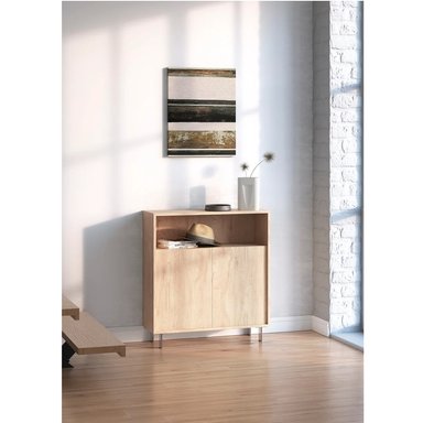 ZAPATERA RECIBIDOR CARA ROBLE RYR MUEBLES