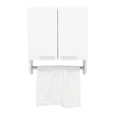 GABINETE MUEBLE DE BAÑO PAULA BLANCO 2 PUERTAS Y ESPEJO RYR MUEBLES - 3