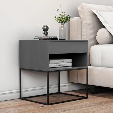 VELADOR MODERNO HOSHI GRIS RYR MUEBLES