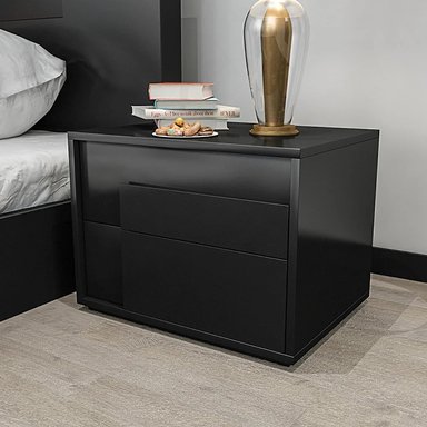 VELADOR MODERNO HIKI NEGRO RYR MUEBLES