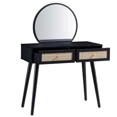 TOCADOR VINTAGE AGEHA NEGRO RYR MUEBLES - 2